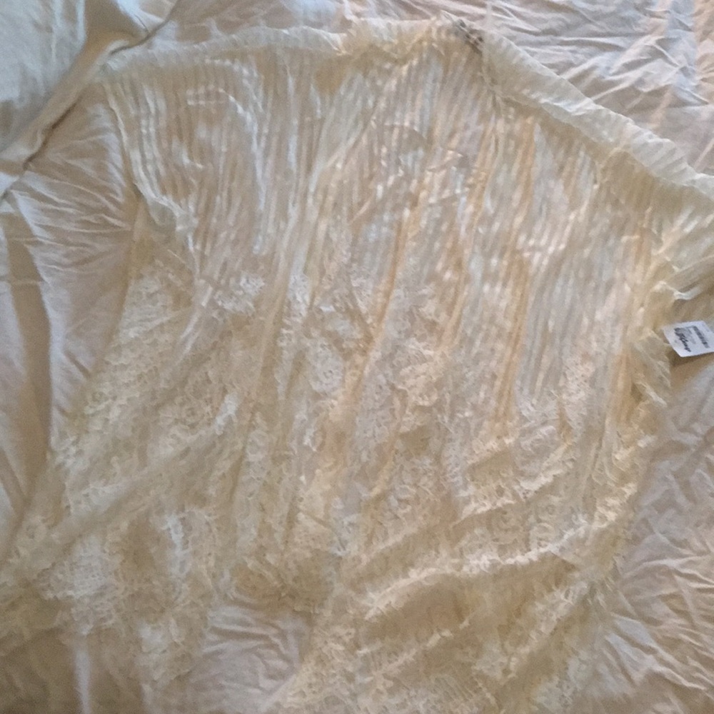 Lace cardigan everyday or beach swimsuit coverup